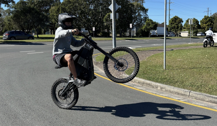Acidente mortal com bicicleta elétrica