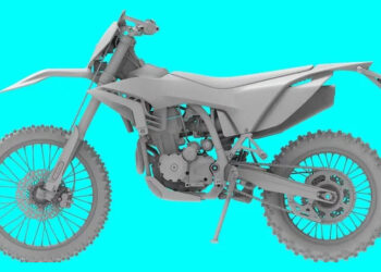 Reveladas imagens de patente da nova trail Morbidelli T125WR A1