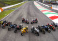 Em Mugello, a Desmosedici GP usou as cores do Centenário da Ducati
