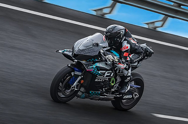 CFMOTO V4 SR-RR estabelece novo recorde de velocidade na China