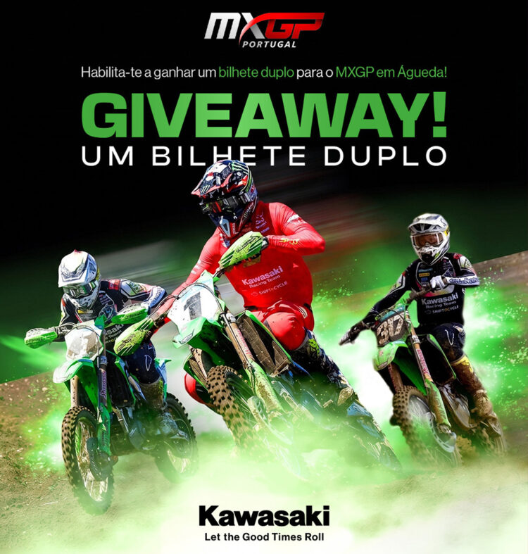 Passatempo Kawasaki dá bilhetes para Águeda