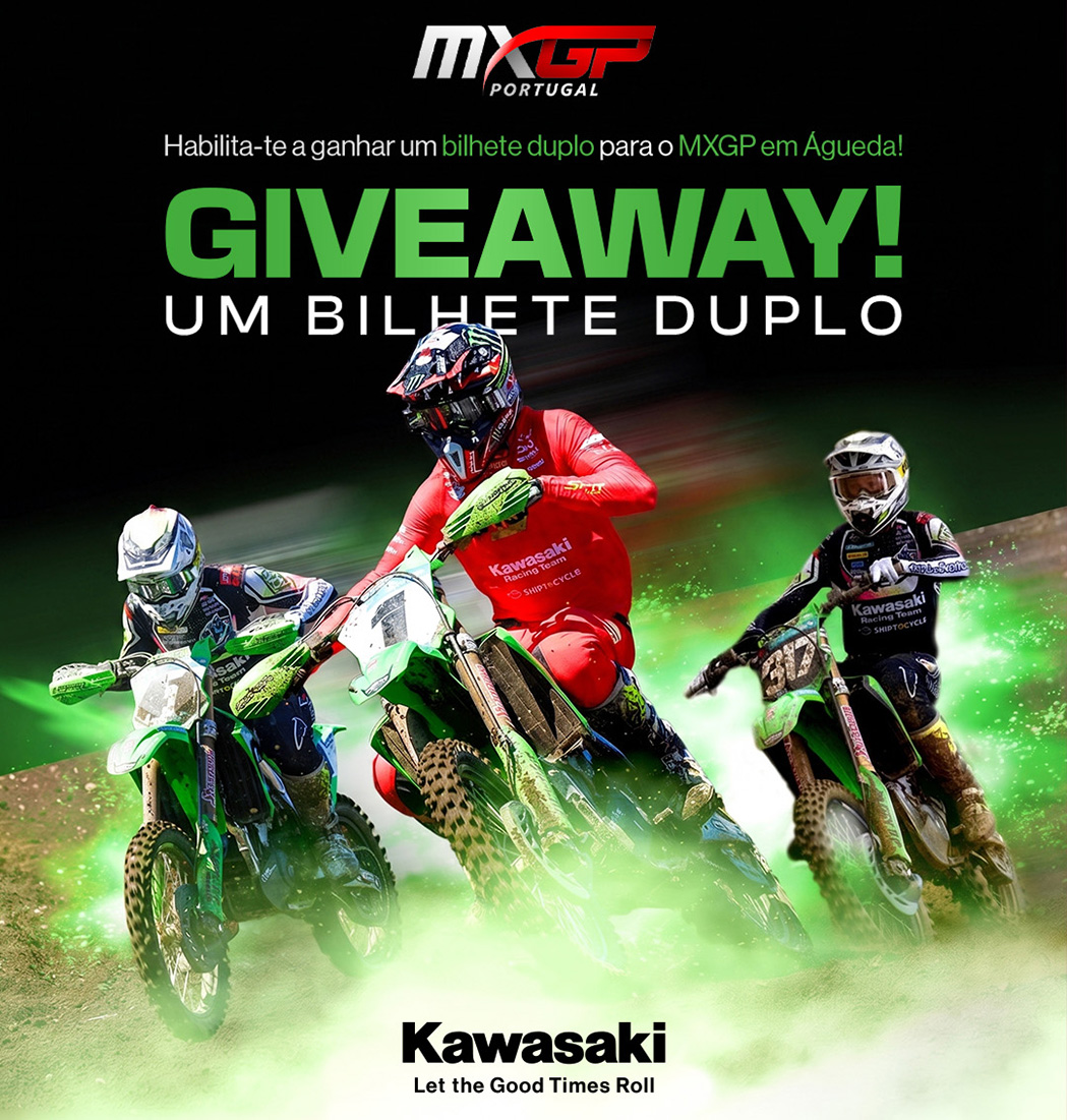 Passatempo Kawasaki dá bilhetes para Águeda thumbnail