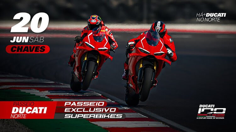 Ducati Norte convida amantes das Superbike