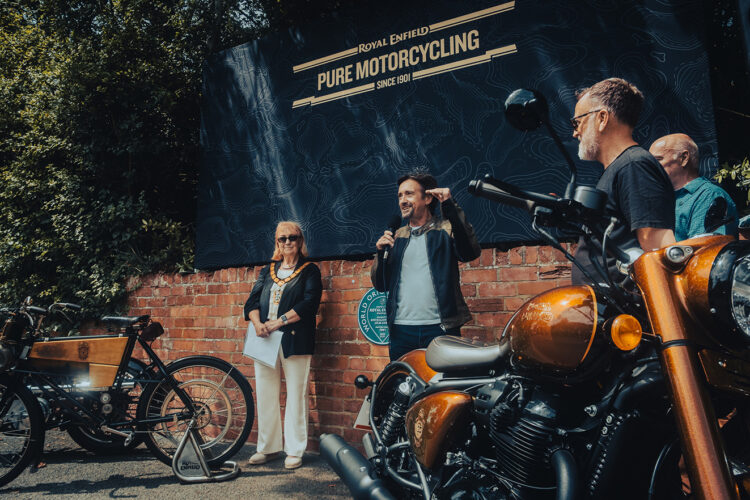 Royal Enfield celebra o seu 125º aniversário em Redditch