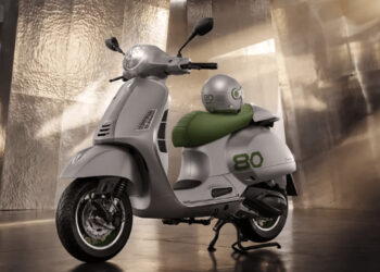 Vespa celebra 80 anos com modelo ‘Ottantesimo’