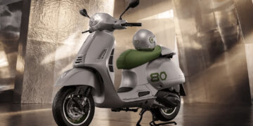 Vespa celebra 80 anos com modelo ‘Ottantesimo’
