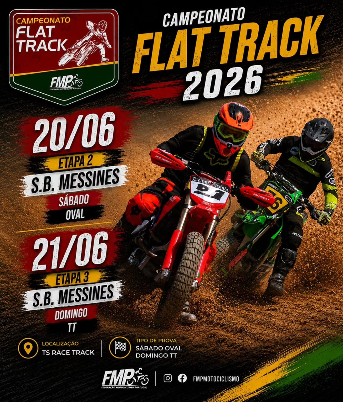 Flat Track visita S. Bartolomeu de Messines thumbnail