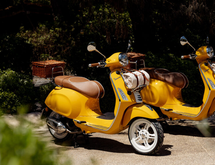 Gigi Saint Tropez x Vespa