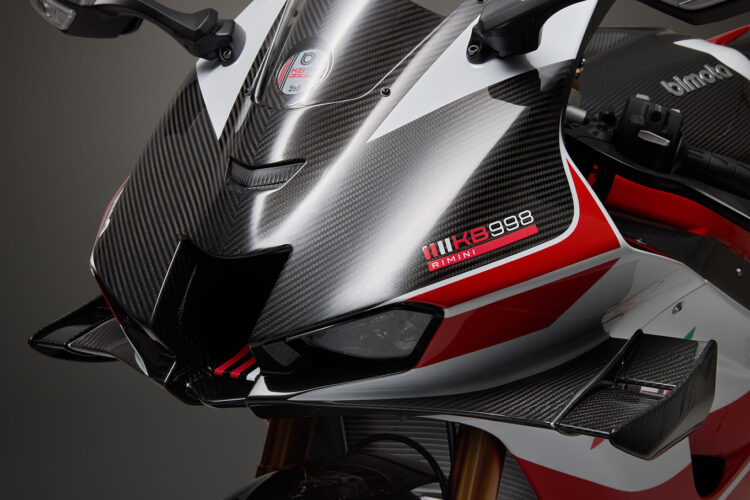 Bimota escolhe a GET para a aerodinâmica ativa da nova KB998 Rimini