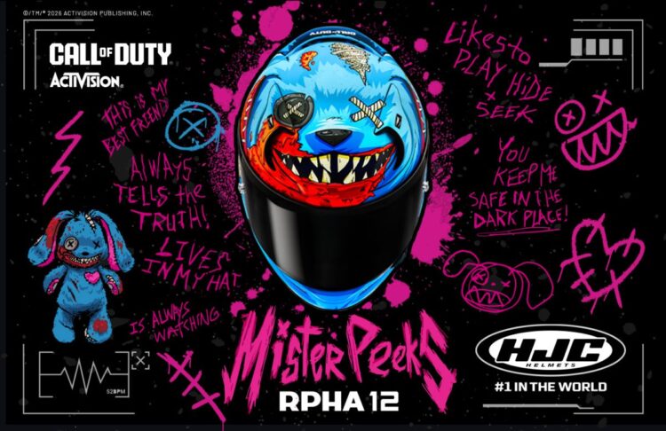 A HJC apresenta o RPHA 12 O Mr. Peeks Call of Duty®