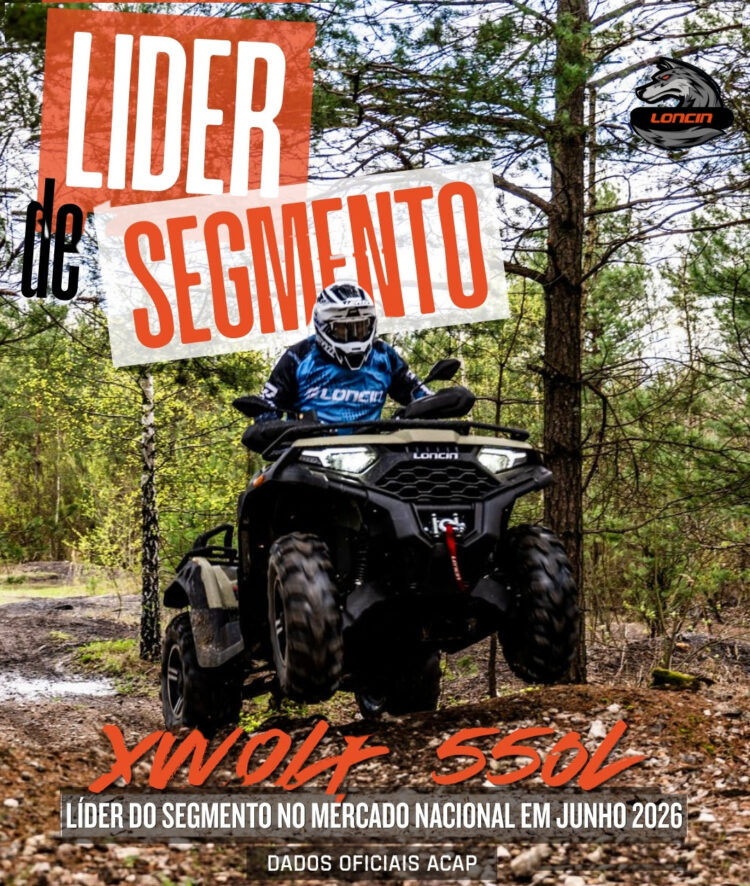 Loncin volta a liderar o mercado ATV em junho 2026