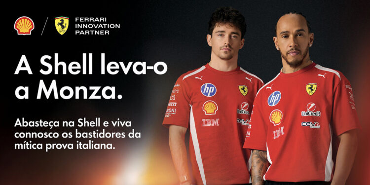 Abastece na Shell e podes ir a Monza