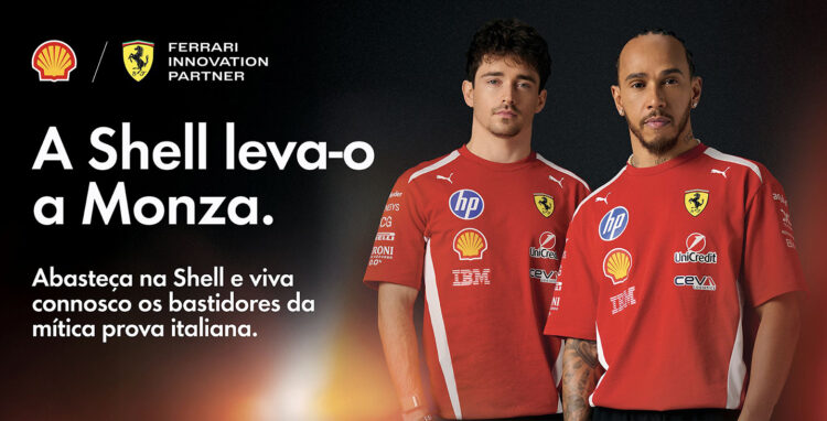 Abastece na Shell e podes ir a Monza