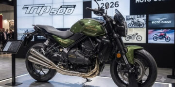 Moto Guzzi Trip 500, a sucessora da V50, será produzida na Índia