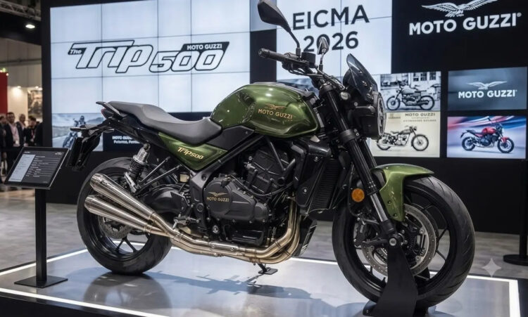 Moto Guzzi Trip 500, a sucessora da V50, será produzida na Índia