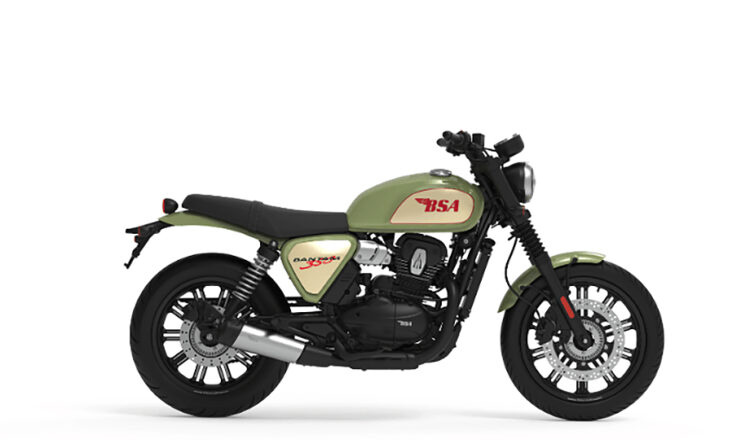 BSA Bantam 350 com nova cor para celebrar o seu primeiro aniversário