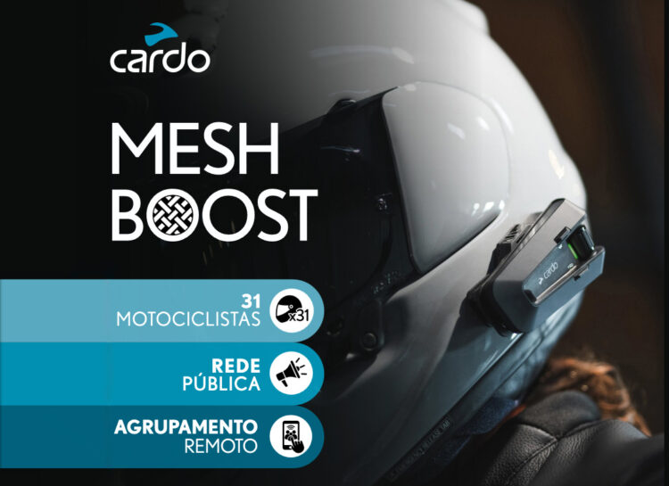 Cardo Systems Lança “Mesh Boost”: