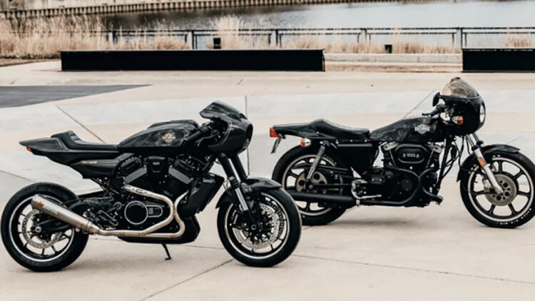 Harley-Davidson RMCR Café Racer mais perto da produção