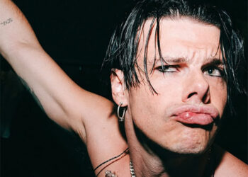 Yungblud atuou em Vilar de Mouros, apesar de perna partida em acidente de moto