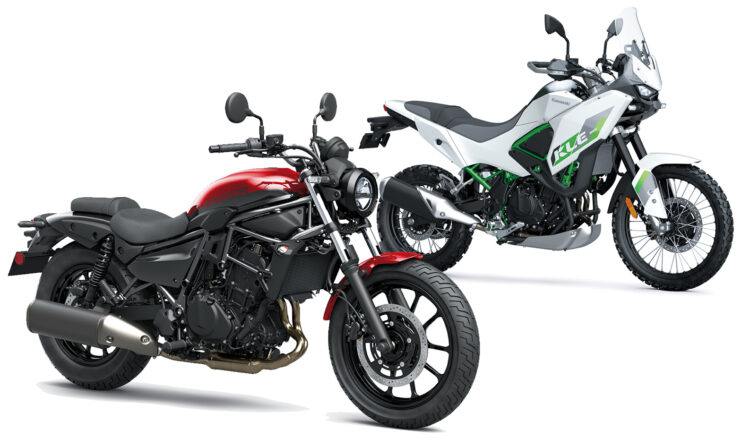 Novas Kawasaki Eliminator e KLE