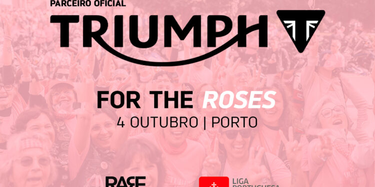Ride & Roses Porto 2026 com apoio da Triumph Portugal