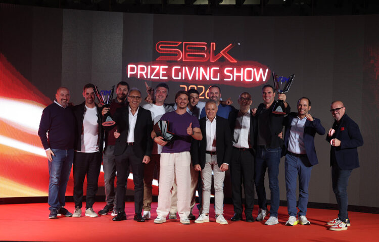 WSBK – Cerimónia entrega de Prémios de 2026