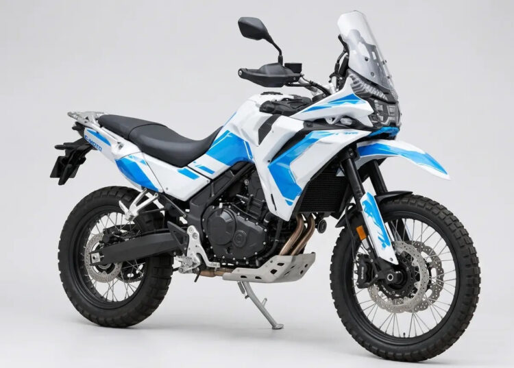 CFMOTO prepara nova 550MT para a EICMA