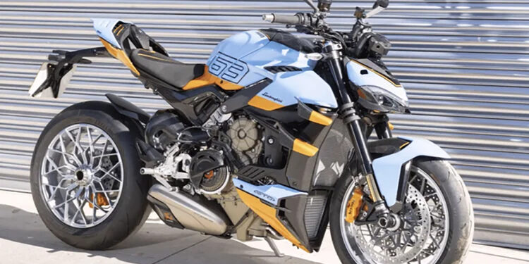 Ducati Streetfighter V4 Lamborghini Speciale Clienti praticamente nova vai a leilão