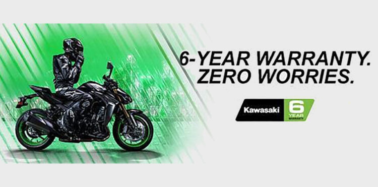 Kawasaki introduz garantia de seis anos na Europa