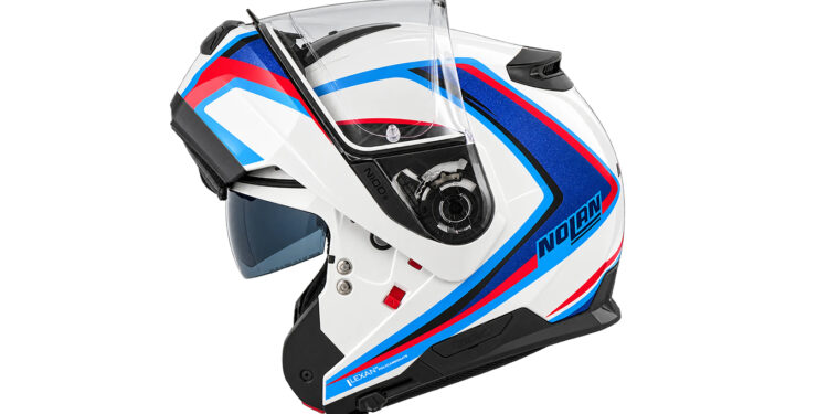 Capacete modular Nolan N100-6 tem novos grafismos para 2027
