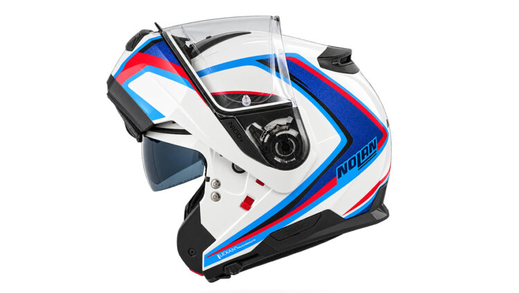 Capacete modular Nolan N100-6 tem novos grafismos para 2027