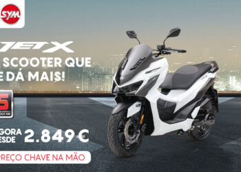 SYM JET X 125 reforça competitividade com novo preço
