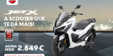 SYM JET X 125 reforça competitividade com novo preço